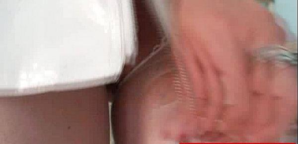  Nasty gray dame over 50 years old works in gynecology room and loves to masturba